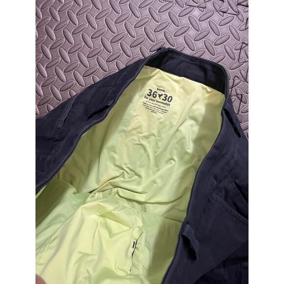 Birddogs Boom For Your‎ Boomstick Golf Chino Pants Men 36x30 Blue Lined Tapered - Picture 3 of 7